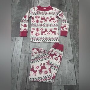 Hanna Andersson Red and White Kids Pajamas